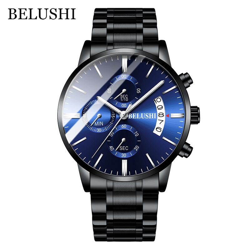 Men'S Fashion Zone - BELUSHI Fashion Men's Quartz Watch Chronograph