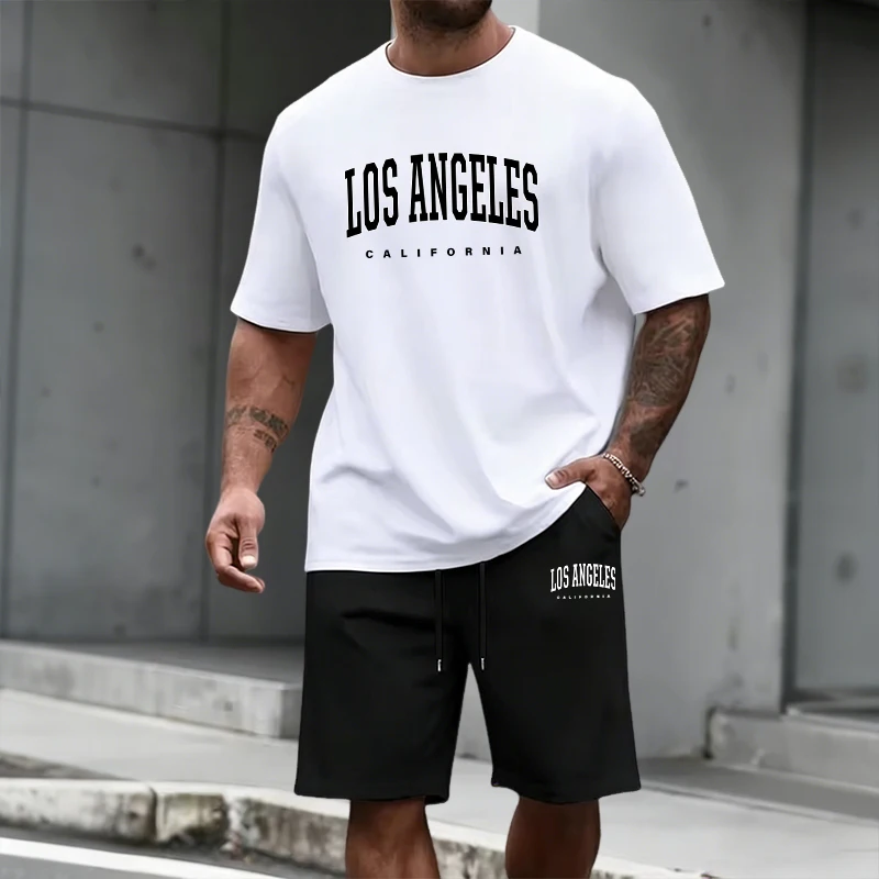 Men'S Fashion For 2026 - Men's Tracksuit Short Sleeve Top and