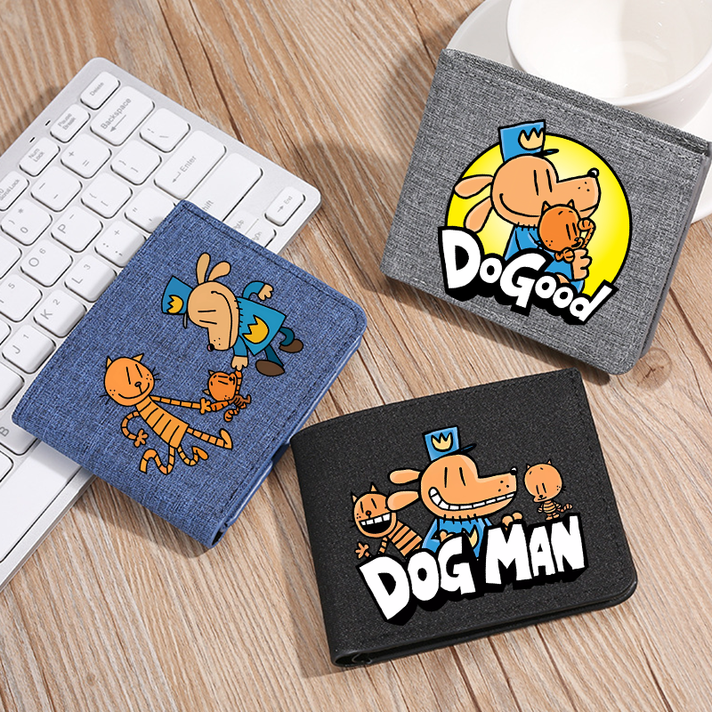 Men Fashion Kids - Dog Man Movie Wallet Cute Comic