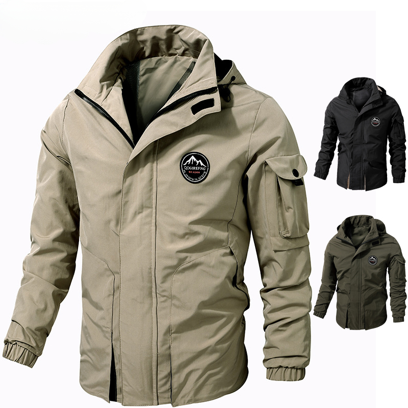 Mens Fashion Bomber Jacket - Casual Jackets for Men's Techwear Windproof