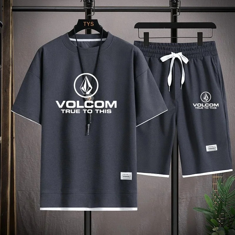Men'S Fashion Rules - VOLCOM New Men's Waffle Sport T-shirt