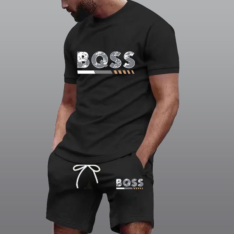 Men'S Fashion Usa - Summer Sportswear Men's Suit Fashion Two-Piece