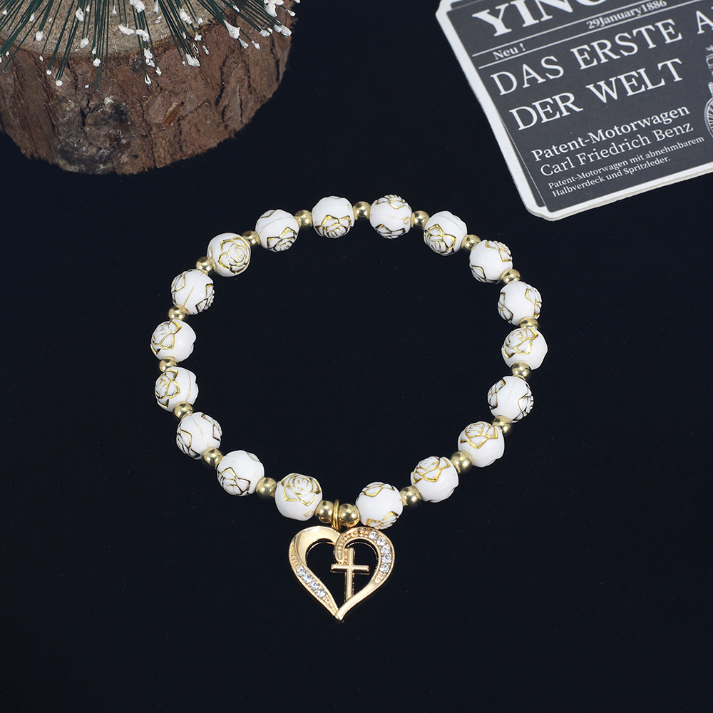 Exquisite Heart shaped cross R - огляд і ціна Fashion Men Vogue