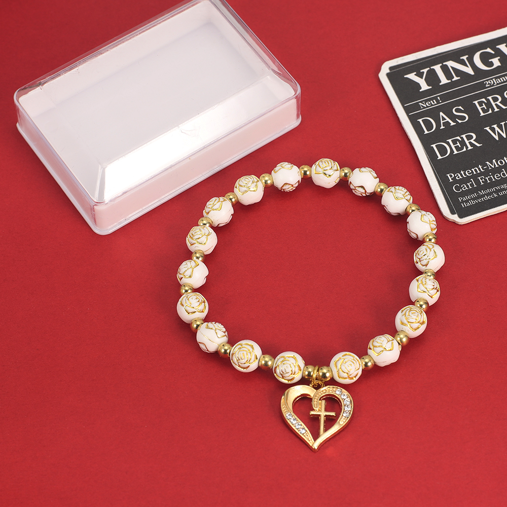Exquisite Heart shaped cross R - огляд і ціна Fashion Men Vogue