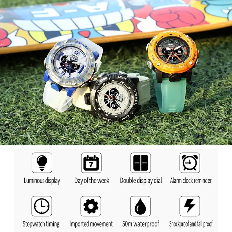 SMAEL 8058 Waterproof  Male Cl - огляд і ціна Men'S Fashion Zone