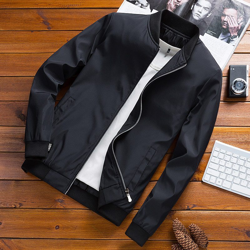 DIMUSI Men's Bomber Jackets Ma - огляд і ціна Mens Fashion Bomber Jacket