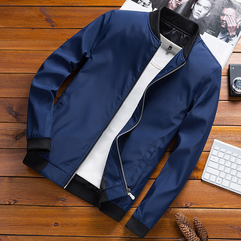 DIMUSI Men's Bomber Jackets Ma - огляд і ціна Mens Fashion Bomber Jacket