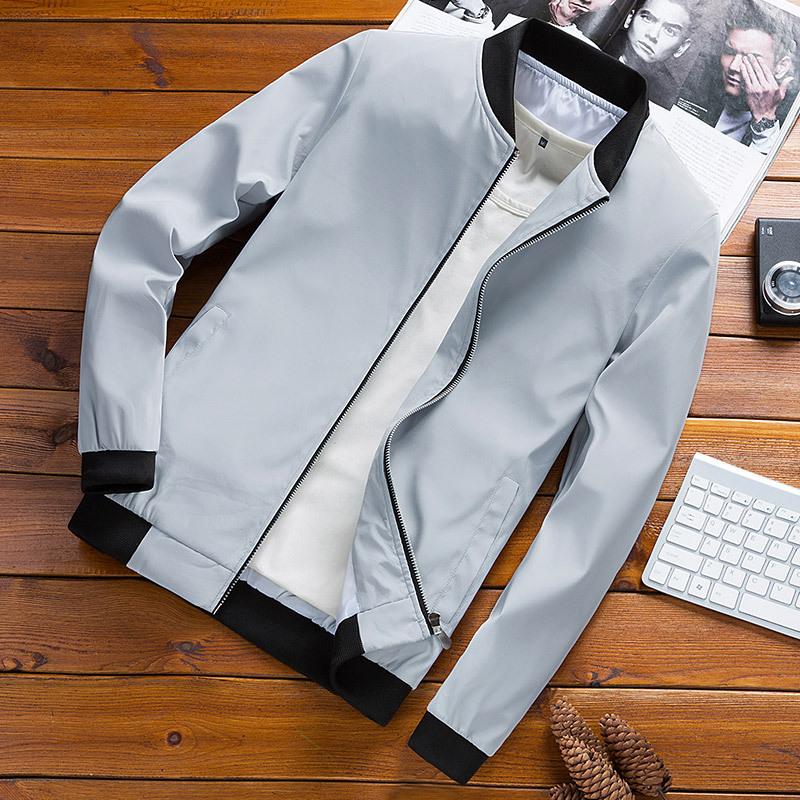 DIMUSI Men's Bomber Jackets Ma - огляд і ціна Mens Fashion Bomber Jacket