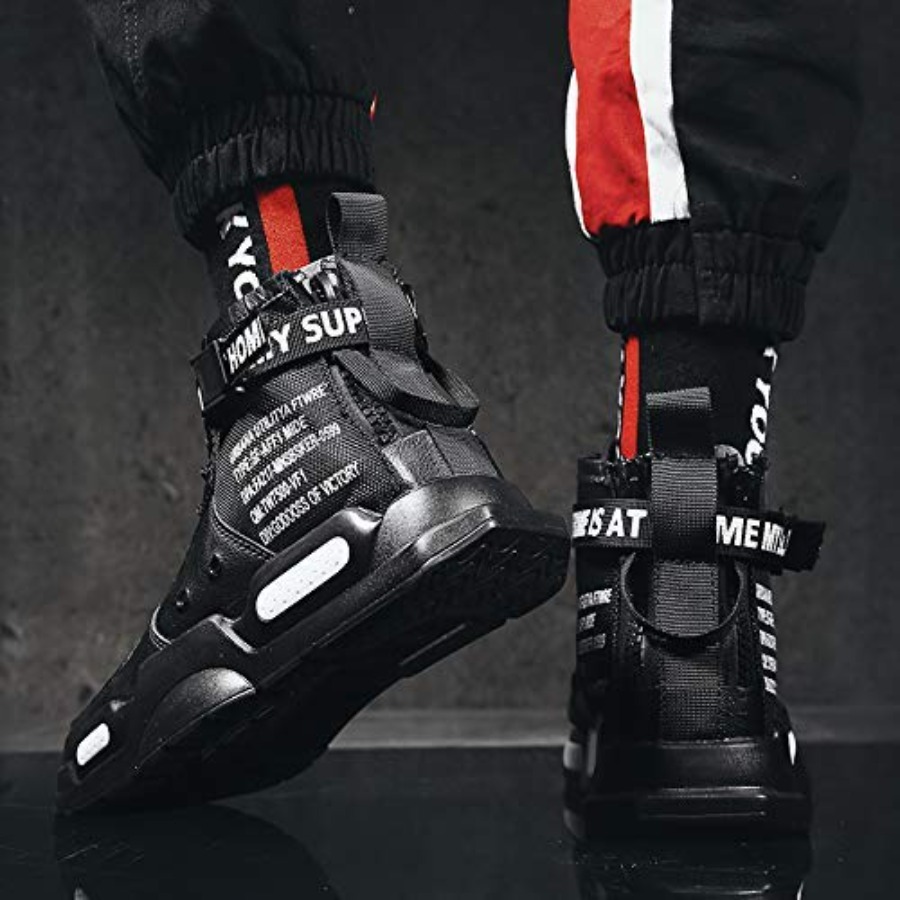 Mens Fashion Sneakers High Top - огляд і ціна Fashion Men Vogue