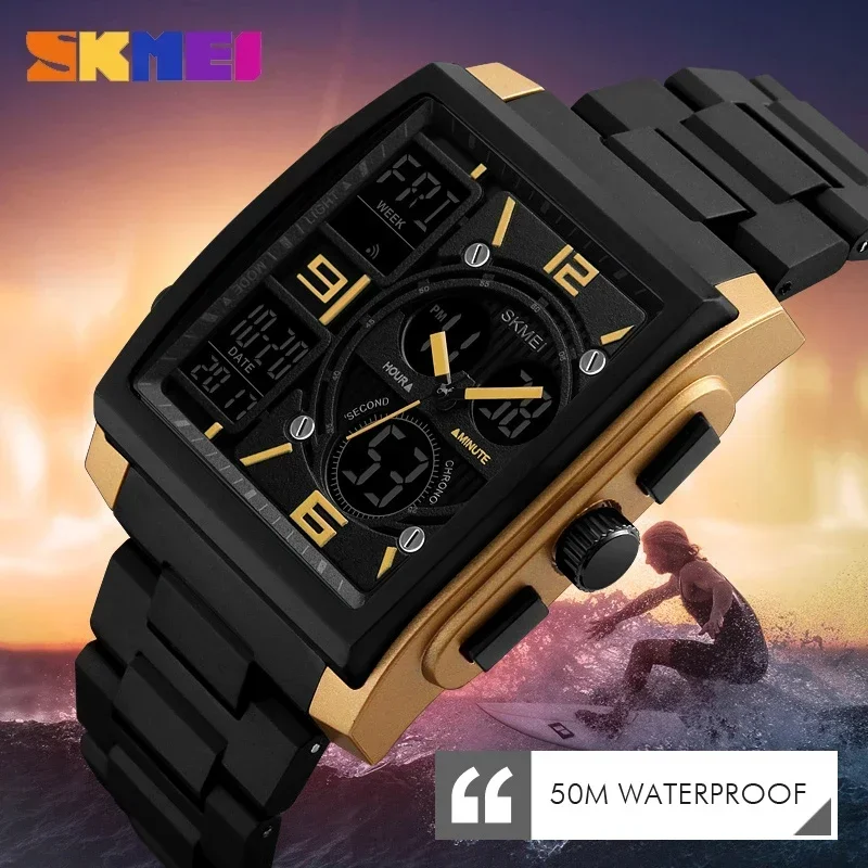 SKMEI 1274 Watwrproof EL Light - огляд і ціна Men'S Fashion Zone