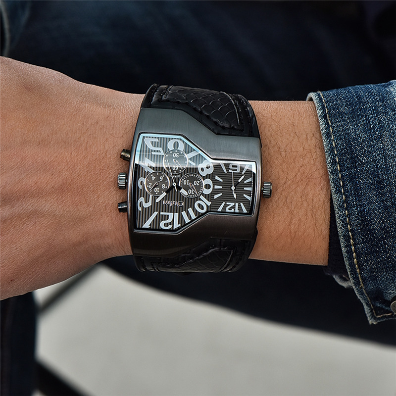 Oulm HP1220 Quartz Watch Male  - огляд і ціна Men'S Fashion Zone