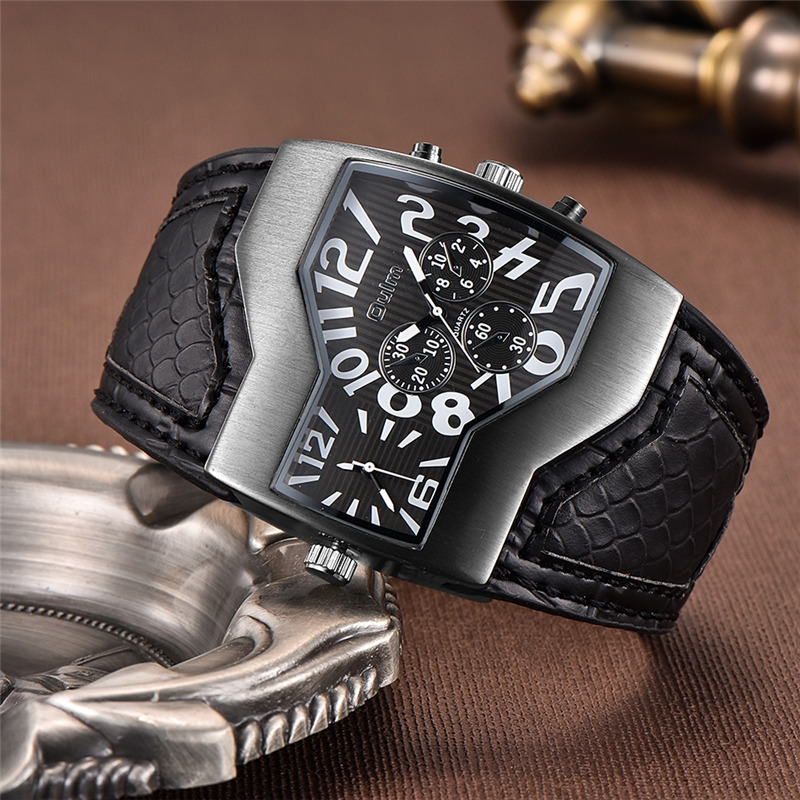 Oulm HP1220 Quartz Watch Male  - огляд і ціна Men'S Fashion Zone
