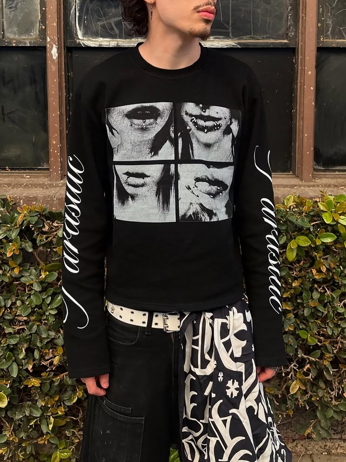 Dark style street punk unisex  - огляд і ціна Men Fashion Upper
