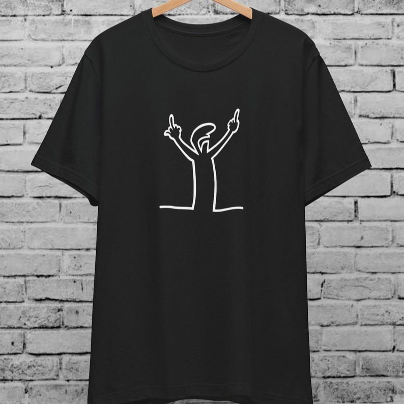 Angry La Linea Unisex T-Shirt  - огляд і ціна Men'S Fashion From The 80S