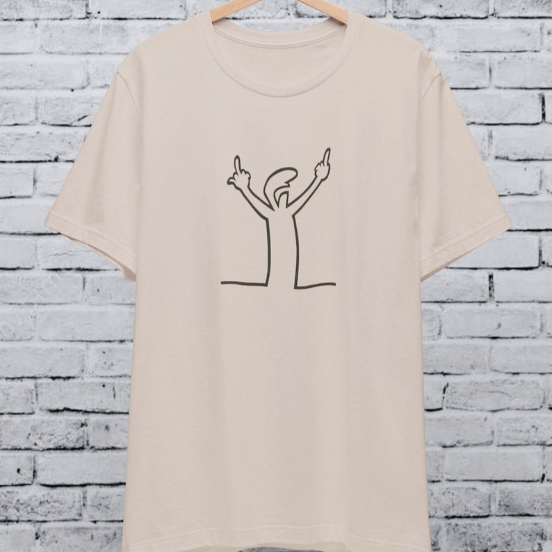Angry La Linea Unisex T-Shirt  - огляд і ціна Men'S Fashion From The 80S