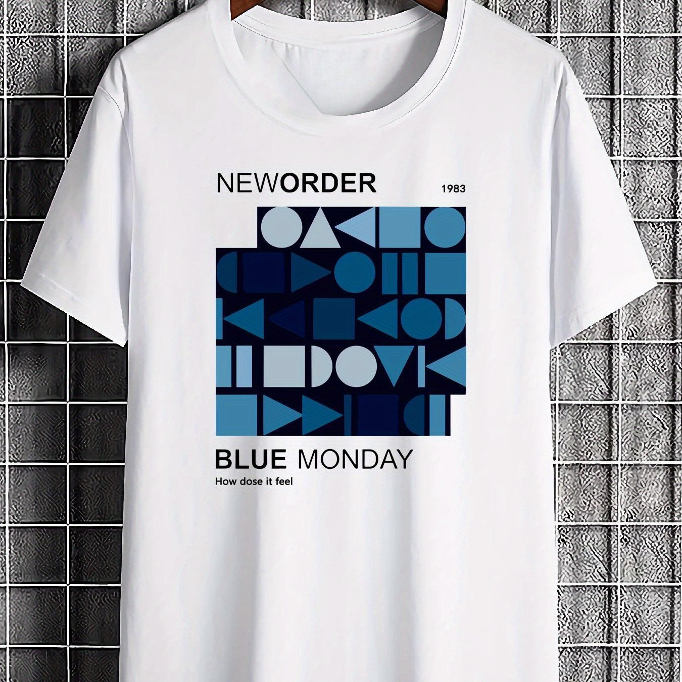 New Order Blue Monday Pattern  - огляд і ціна Men'S Fashion From The 80S