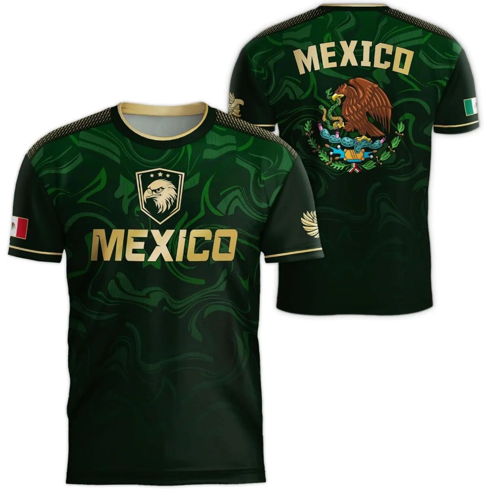 2026 Mexico National Flag Prin - огляд і ціна Men Fashion Upper