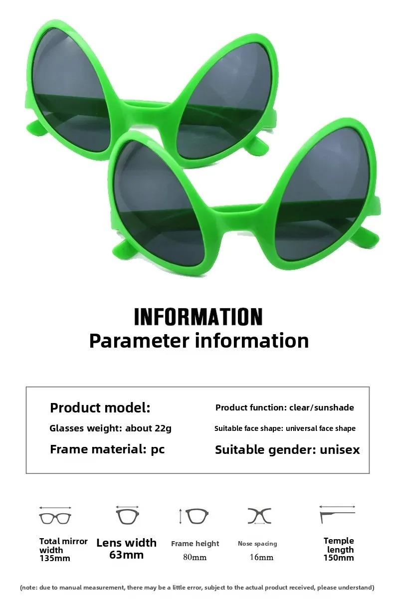 Green Alien Martian Quirky Sun - огляд і ціна Men Fashion Kids