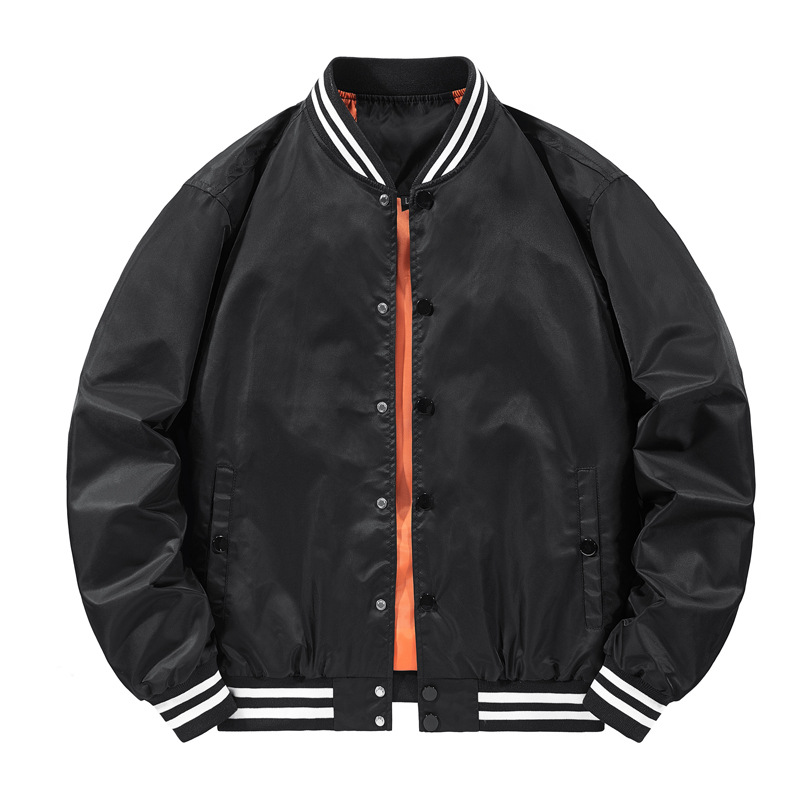 Baseball Jackets Men Loose Cas - огляд і ціна Mens Fashion Bomber Jacket