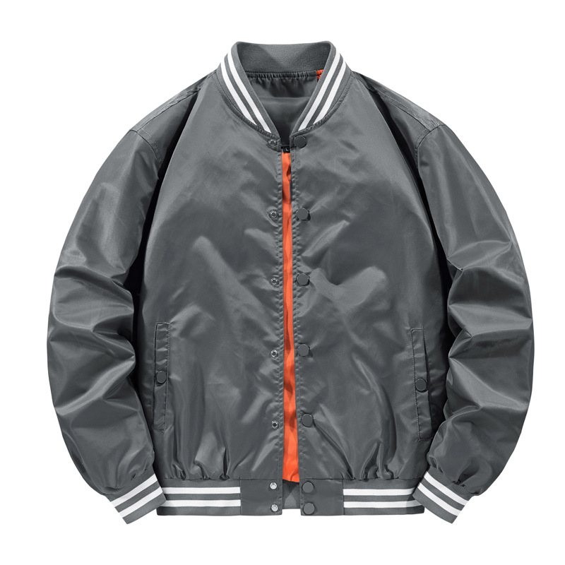 Baseball Jackets Men Loose Cas - огляд і ціна Mens Fashion Bomber Jacket