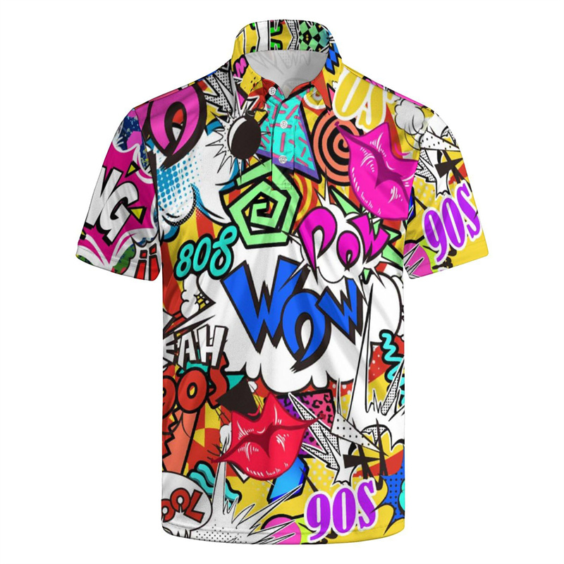 Hot Sale 3d Printing 80s 90s G - огляд і ціна Men'S Fashion From The 80S