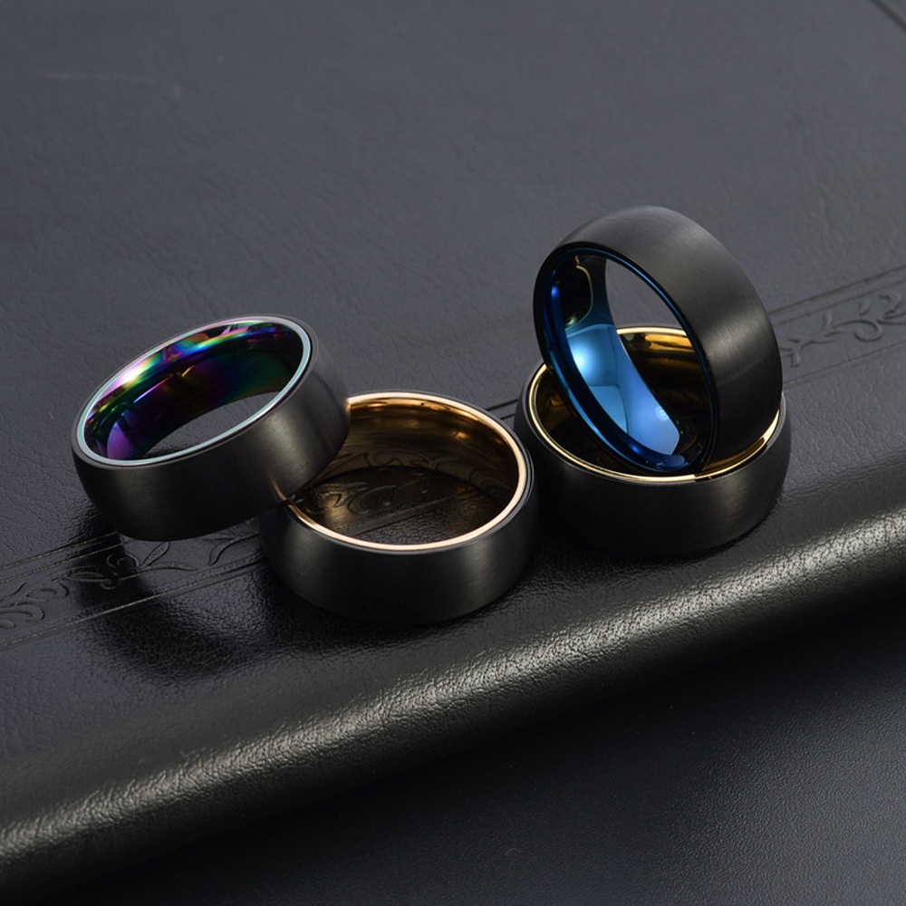 Rotating Titanium Steel Ring f - огляд і ціна Men'S Fashion Easter