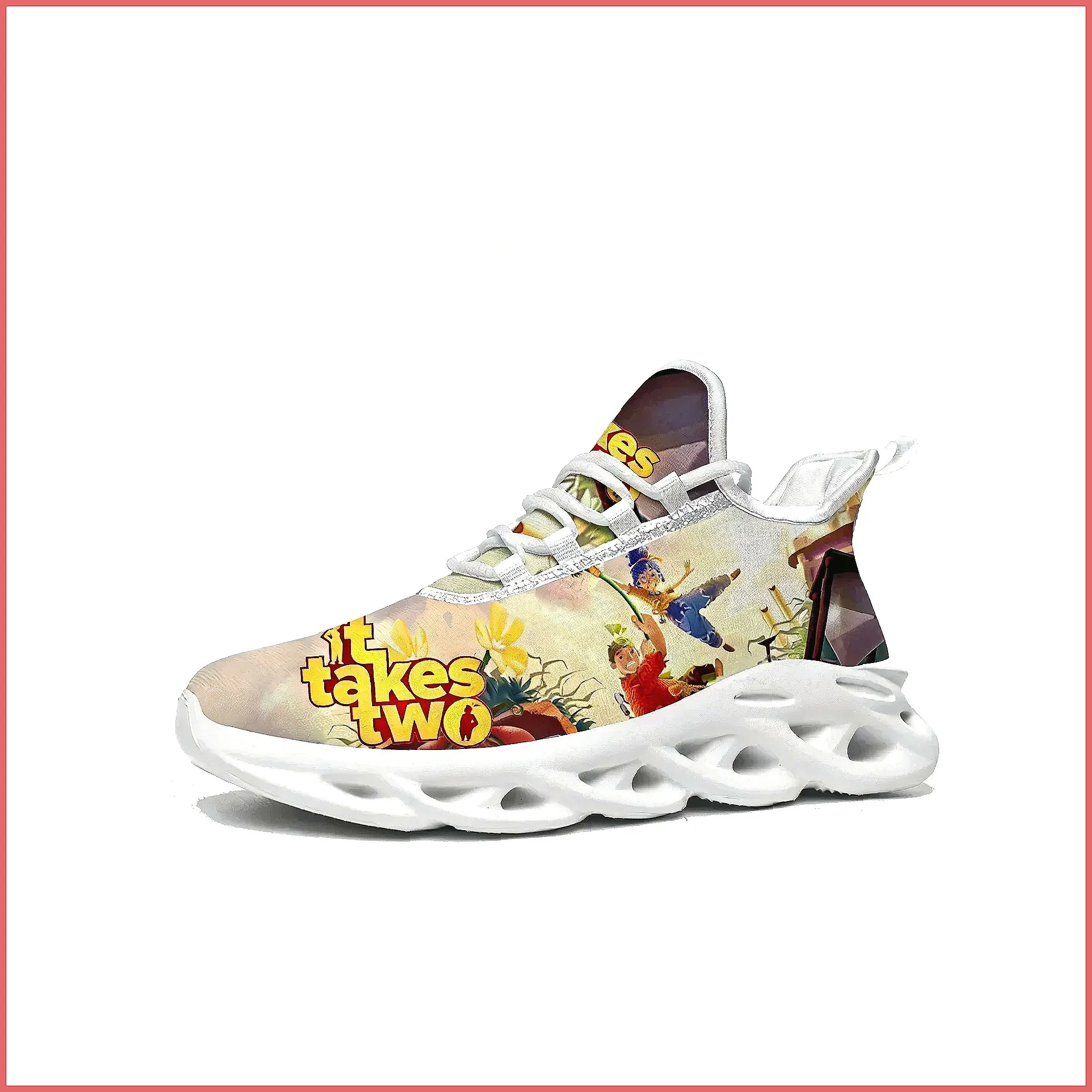 Custom It Takes Two Sneakers,  - огляд і ціна Men'S Fashion Running Shoes