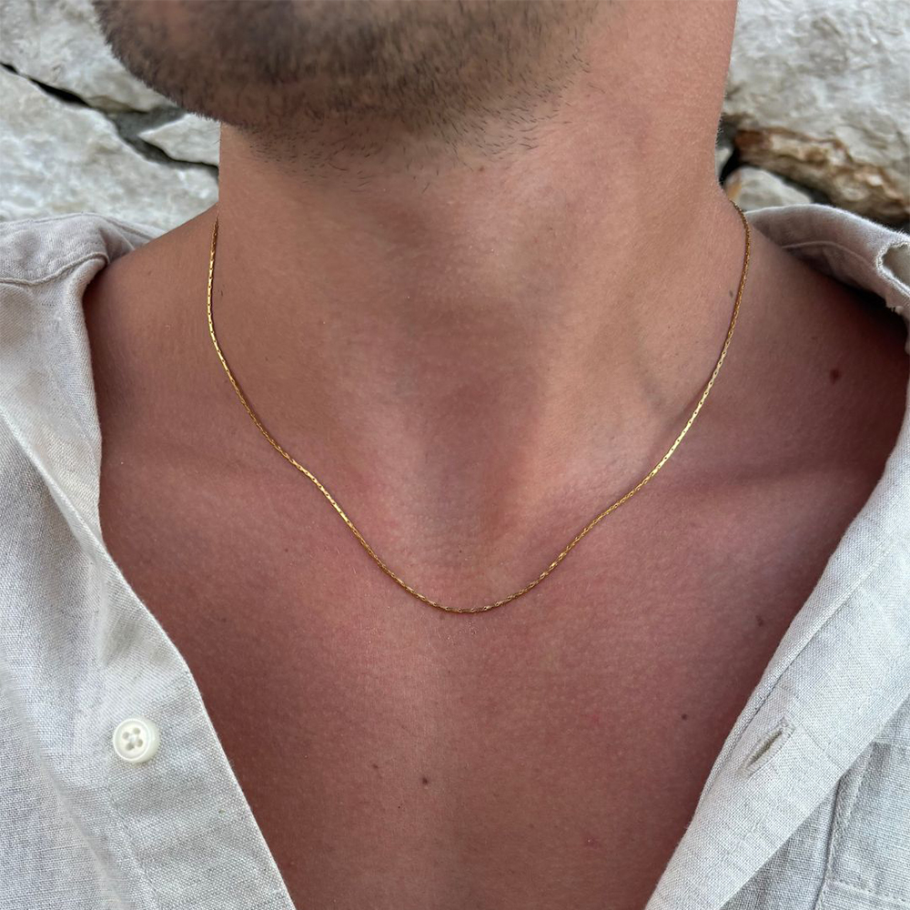 eManco New Wire Chain Necklace - огляд і ціна Men'S Fashion For 60 Year Old