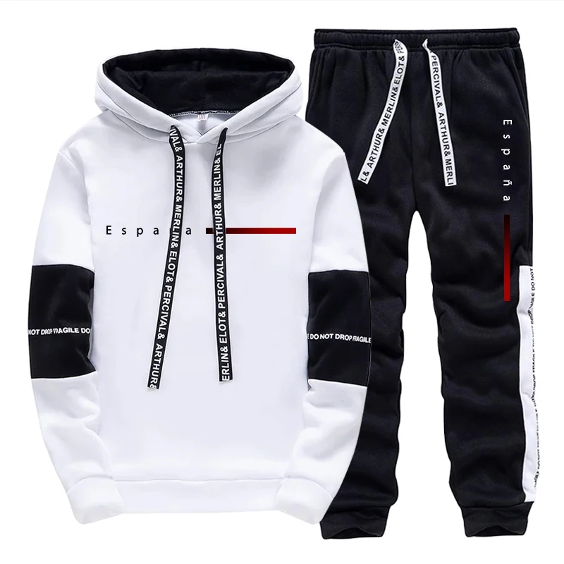 Spain Fashion Men's Set Hooded - огляд і ціна Men'S Fashion Outfits