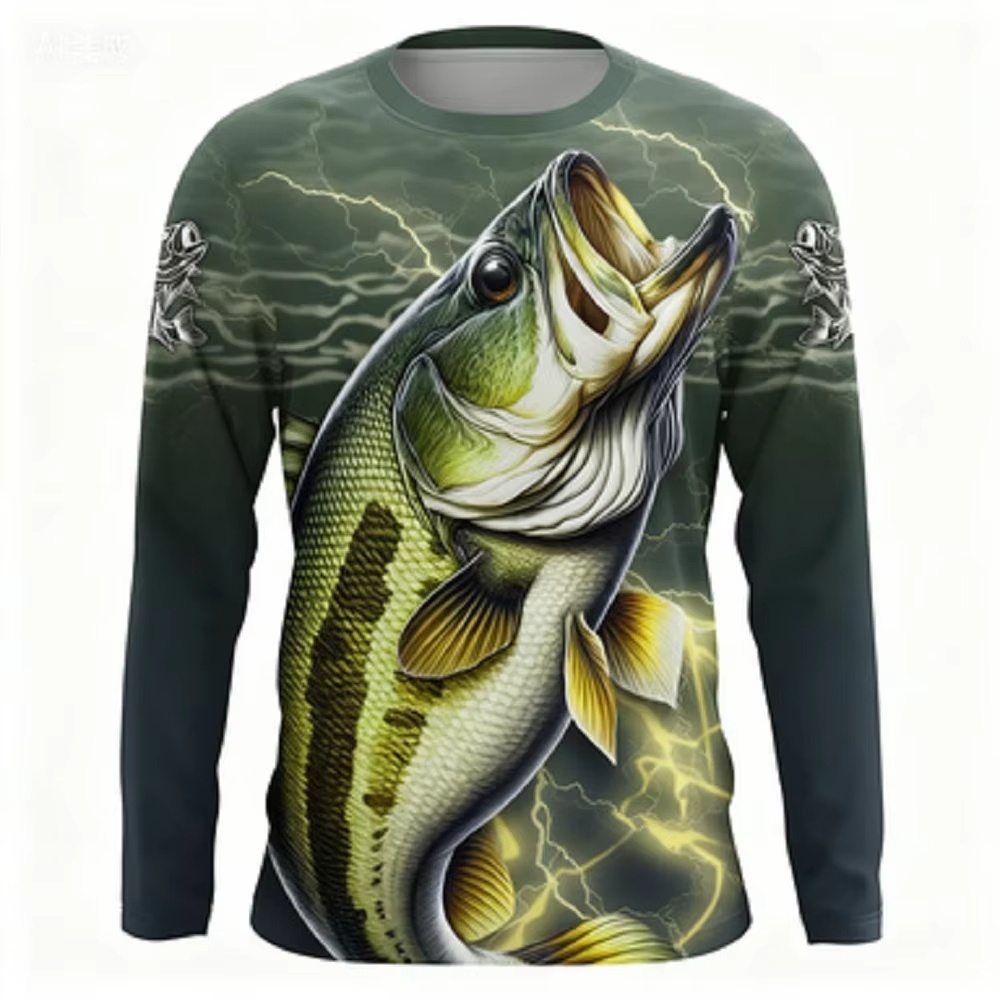 Fashionable Bass Pattern Crew  - огляд і ціна Men'S Fashion Usa