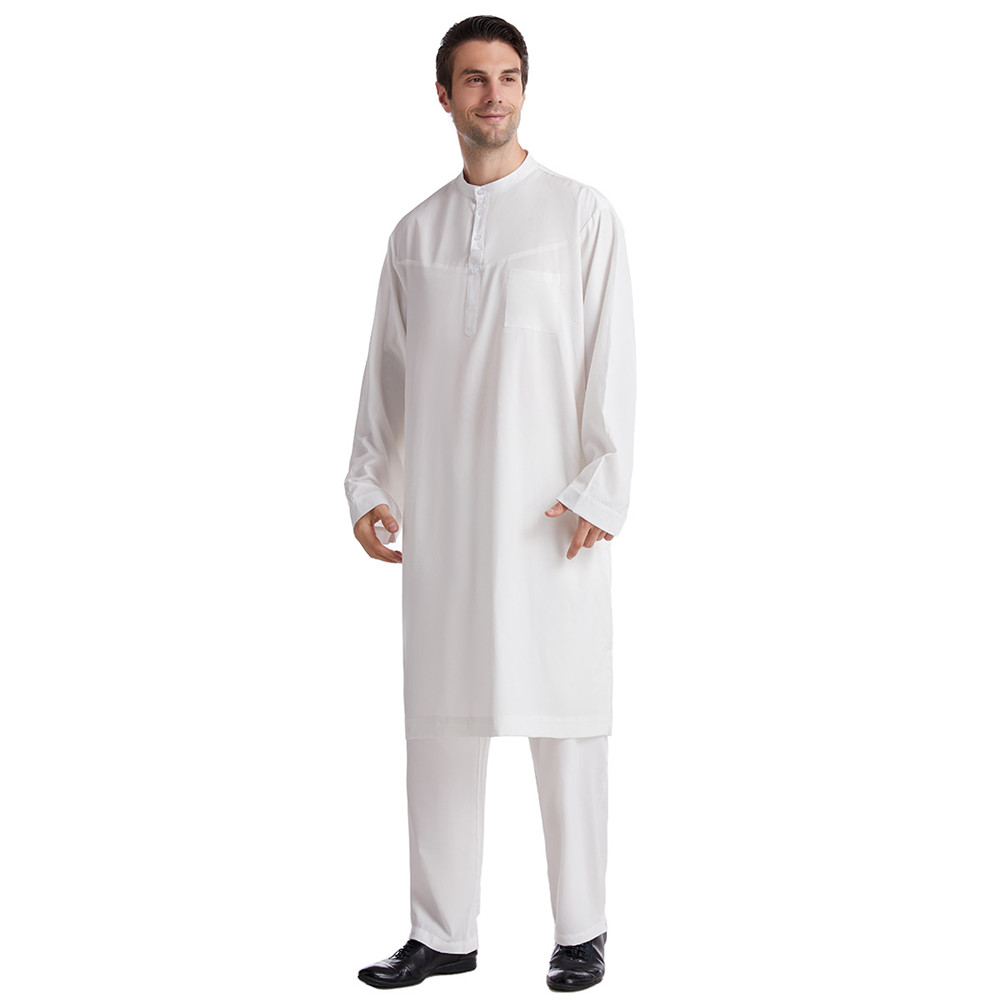 Men Jubba Thobe Muslim Two Pie - огляд і ціна Dubai Men'S Fashion