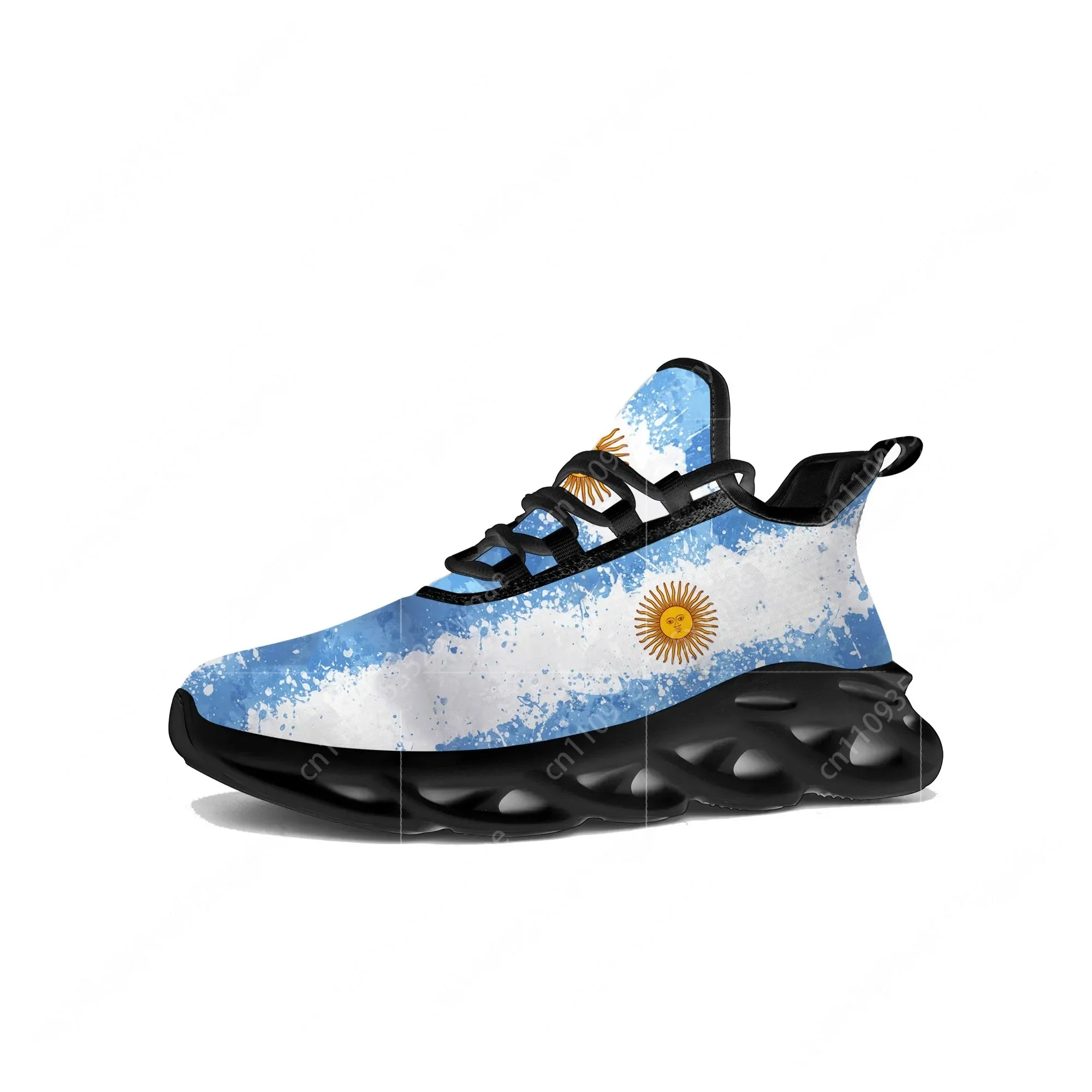 Argentine Flag Flats Sneakers  - огляд і ціна Men'S Fashion Running Shoes