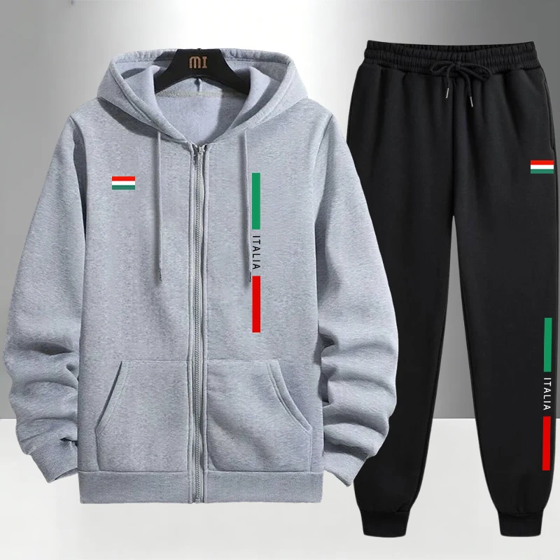 Italy Fashion Men's Set Zipper - огляд і ціна Men'S Fashion Usa