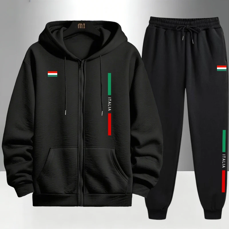 Italy Fashion Men's Set Zipper - огляд і ціна Men'S Fashion Usa