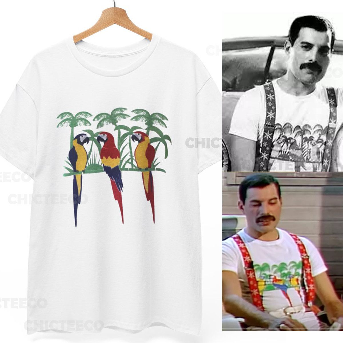 Freddie Mercury Shirt As worn  - огляд і ціна Men'S Fashion From The 80S