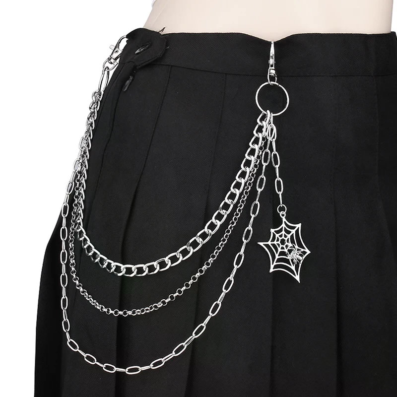 Fashion Punk Metal Pants Chain - огляд і ціна Men'S Fashion Jeans