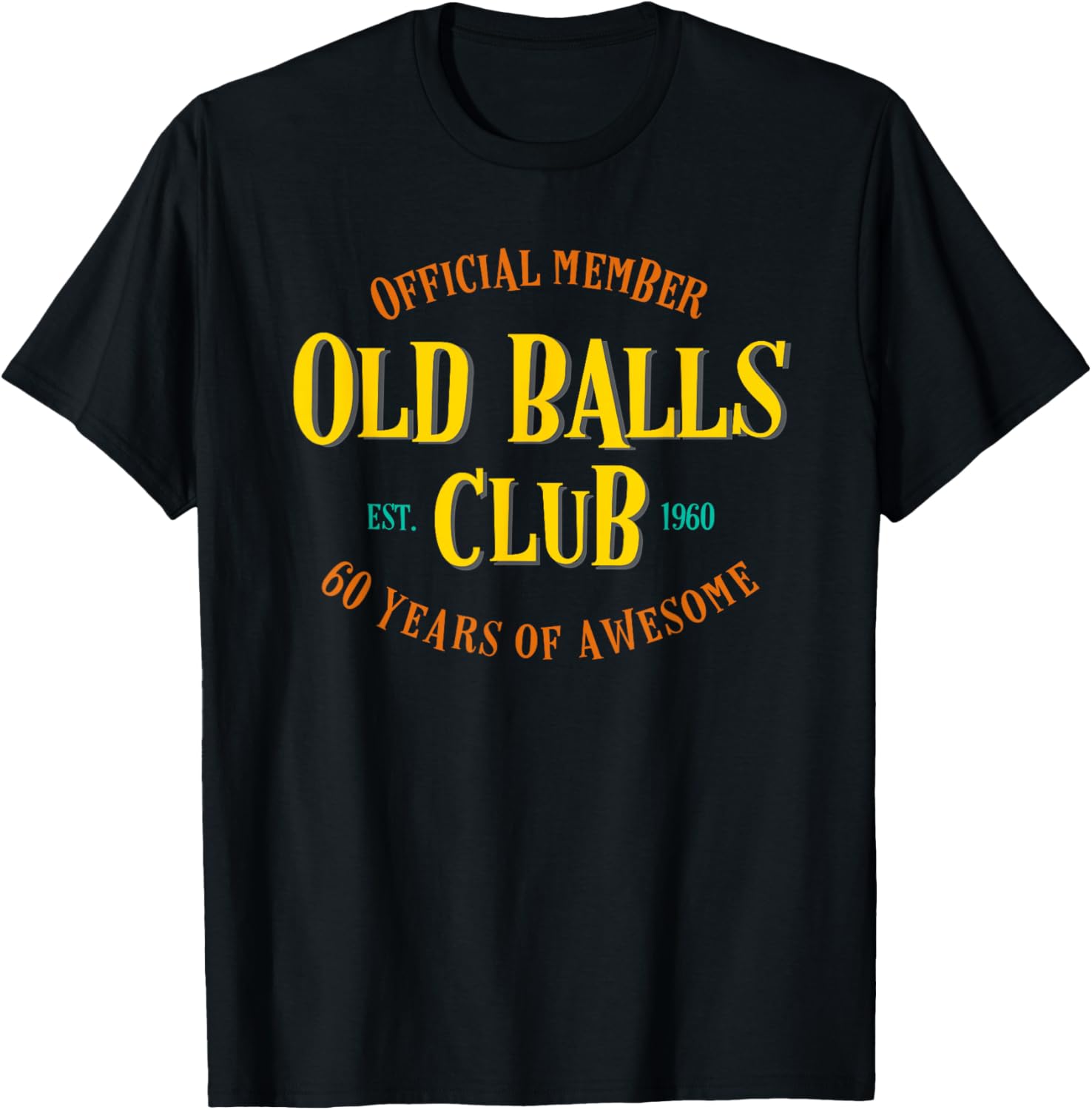 Old Balls Club 1960 60 Years o - огляд і ціна Men'S Fashion For 60 Year Old
