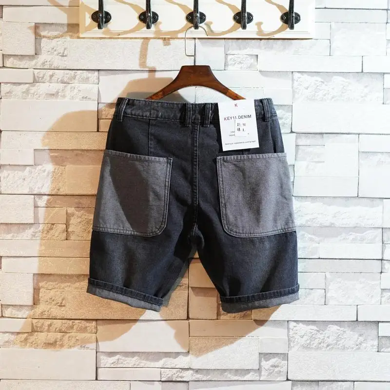 Loose Straight Short Jeans Pan - огляд і ціна Men'S Fashion Jeans