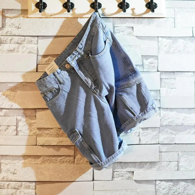Loose Straight Short Jeans Pan - огляд і ціна Men'S Fashion Jeans