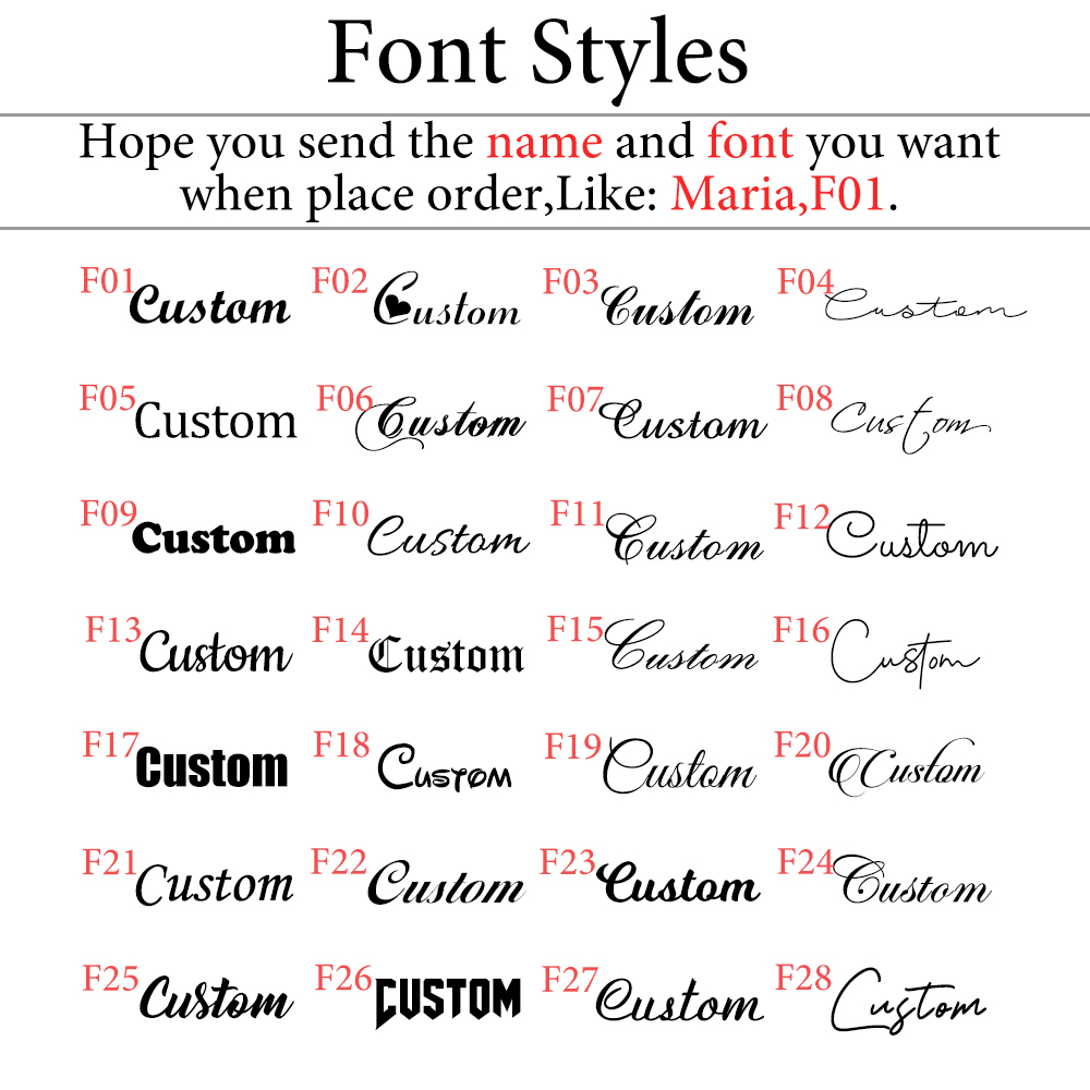 Haiyufly 3mm Wide Custom Name  - огляд і ціна Men Fashion Kids