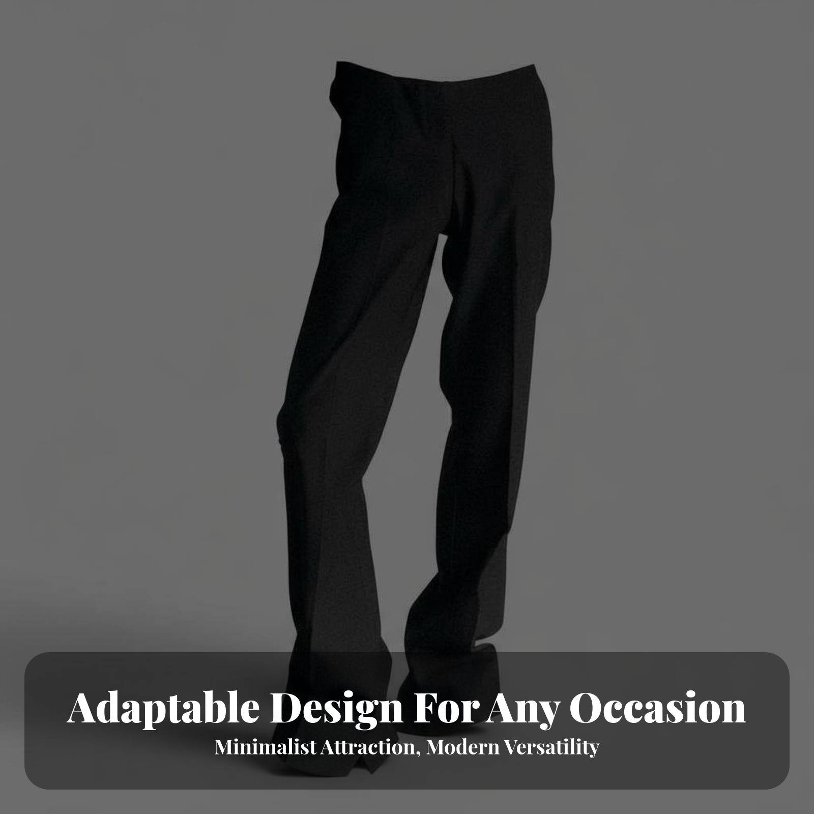 Split-Split-Leg Flaredd Trouse - огляд і ціна Fashion Men Vogue