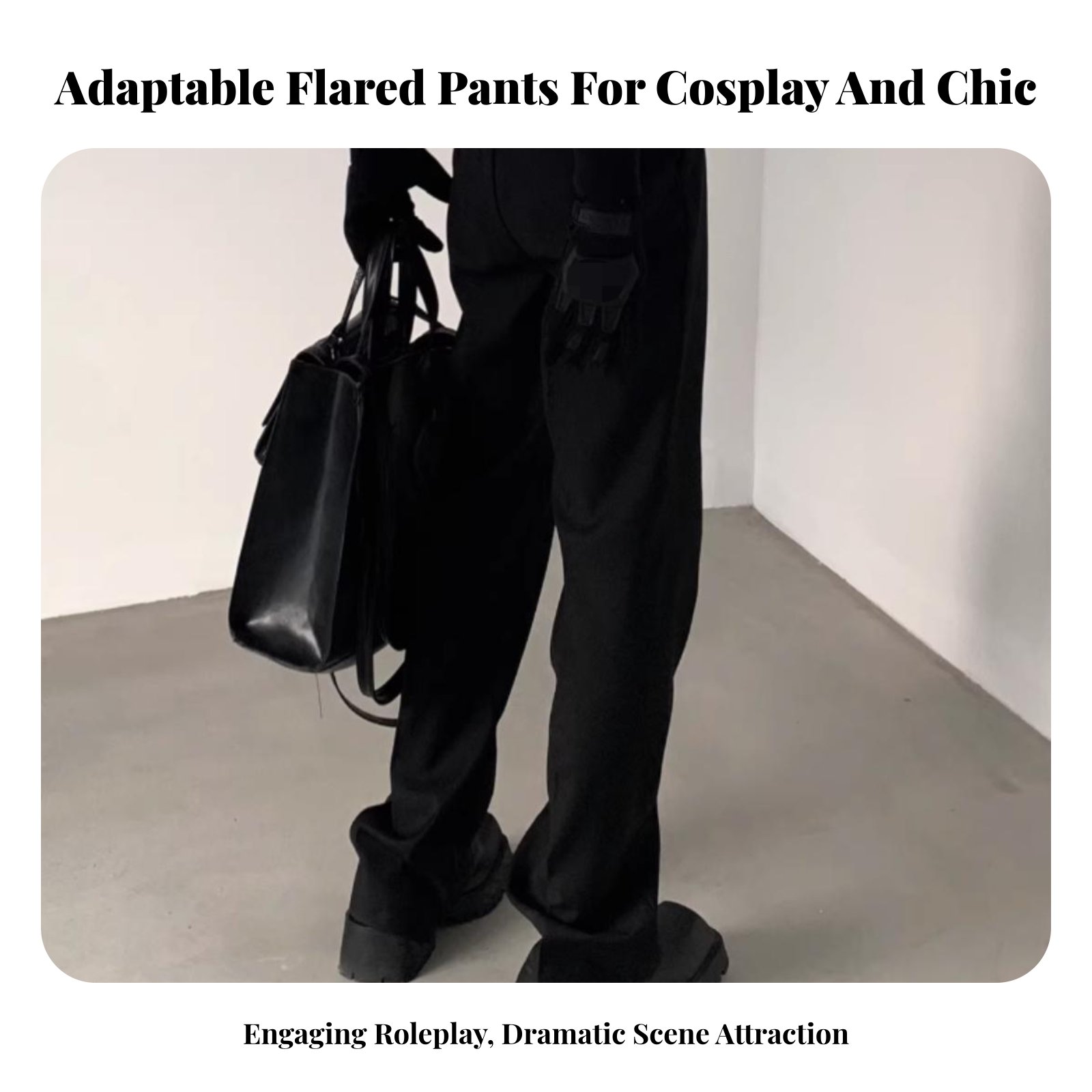 Split-Split-Leg Flaredd Trouse - огляд і ціна Fashion Men Vogue
