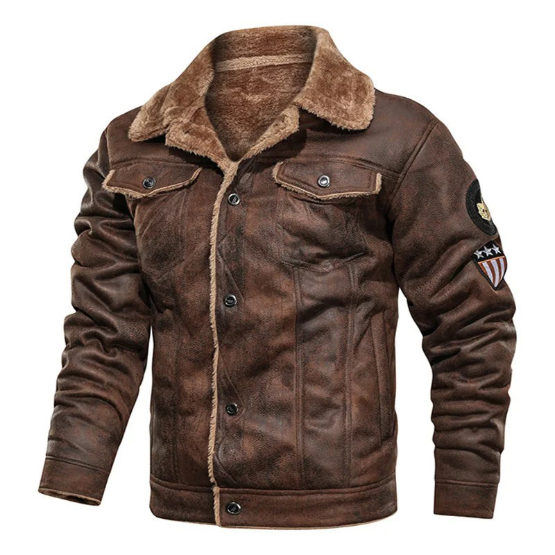 Winter Men Bomber Jacket Motor - огляд і ціна Mens Fashion Bomber Jacket