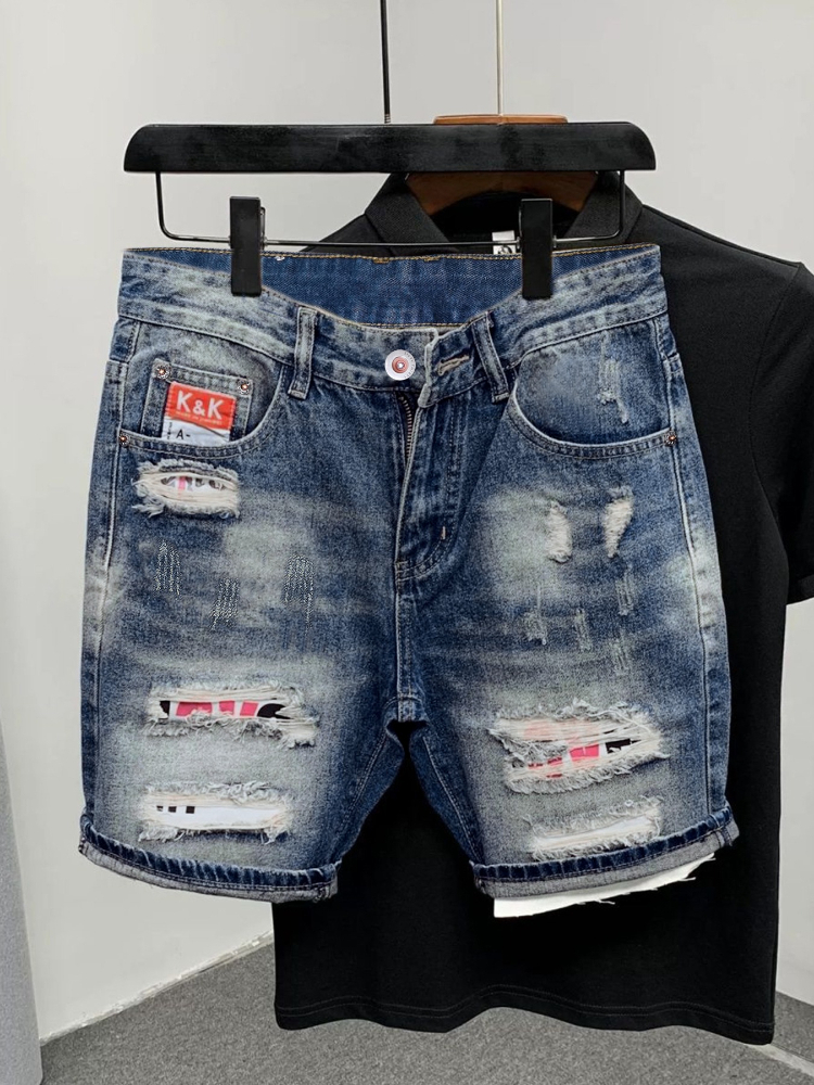 2026 Summer Ripped Straight Me - огляд і ціна Men'S Fashion Jeans