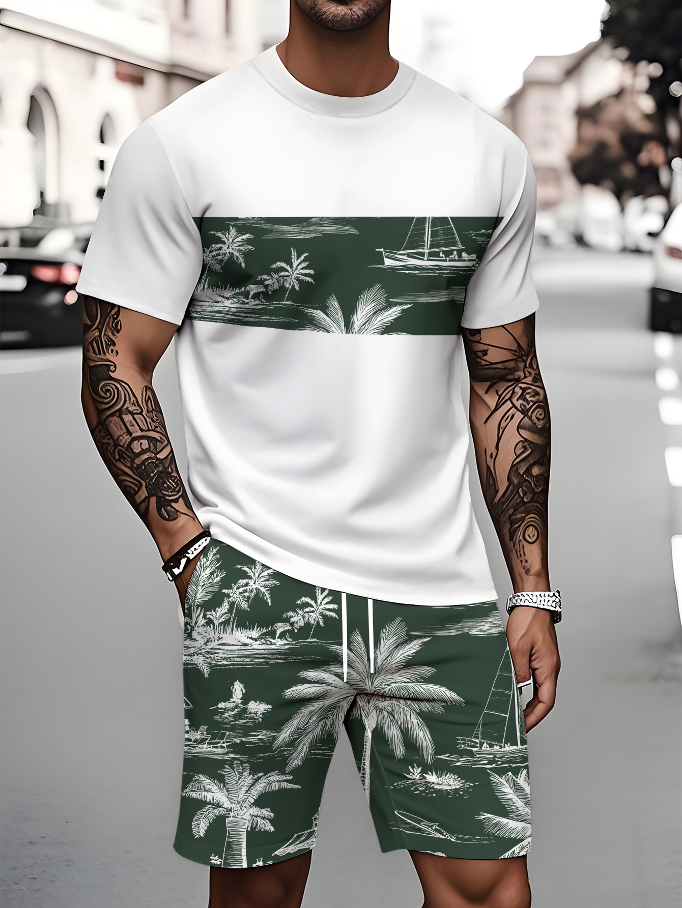 2026 Summer Fashion T-Shirt an - огляд і ціна Men'S Fashion Rules