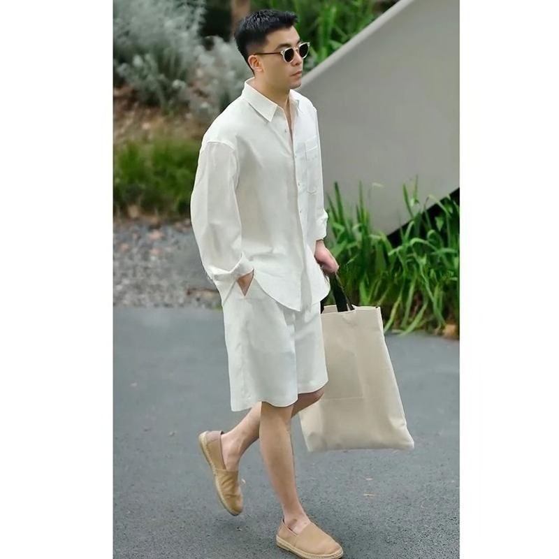 Summer Casual Set Lyocell Line - огляд і ціна Men'S Fashion For 2026
