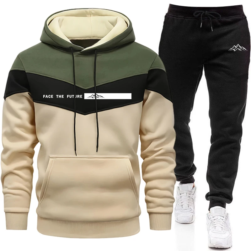 New Men's Tracksuit Fall Winte - огляд і ціна Men'S Fashion Outfits