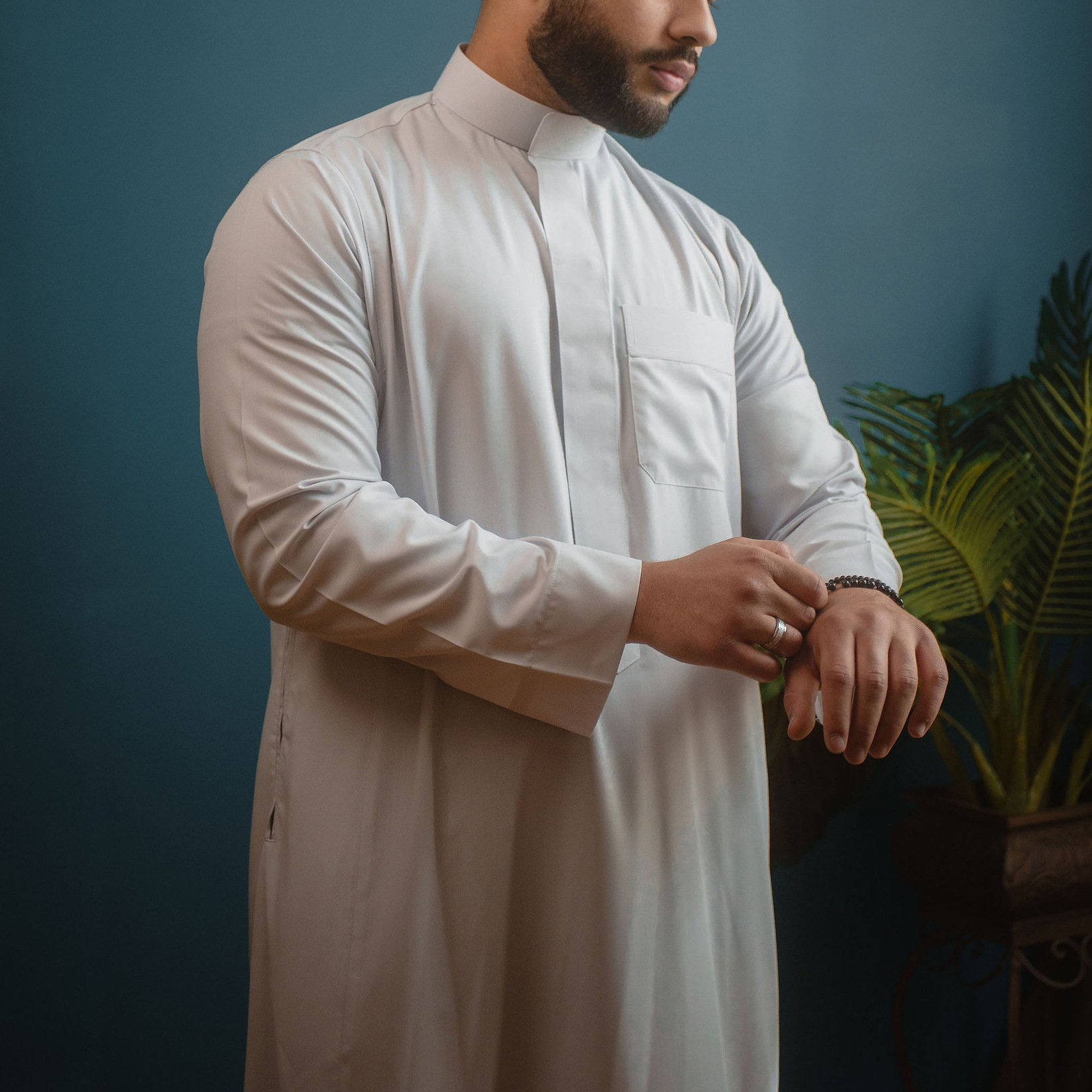 Muslim Men Jubba Thobe Zipper  - огляд і ціна Dubai Men'S Fashion