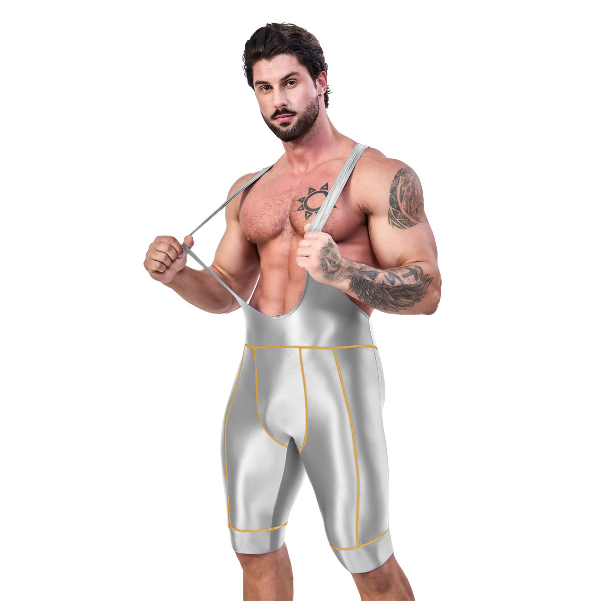 AMORESY Octavian Men Glossy El - огляд і ціна Track Suit Men