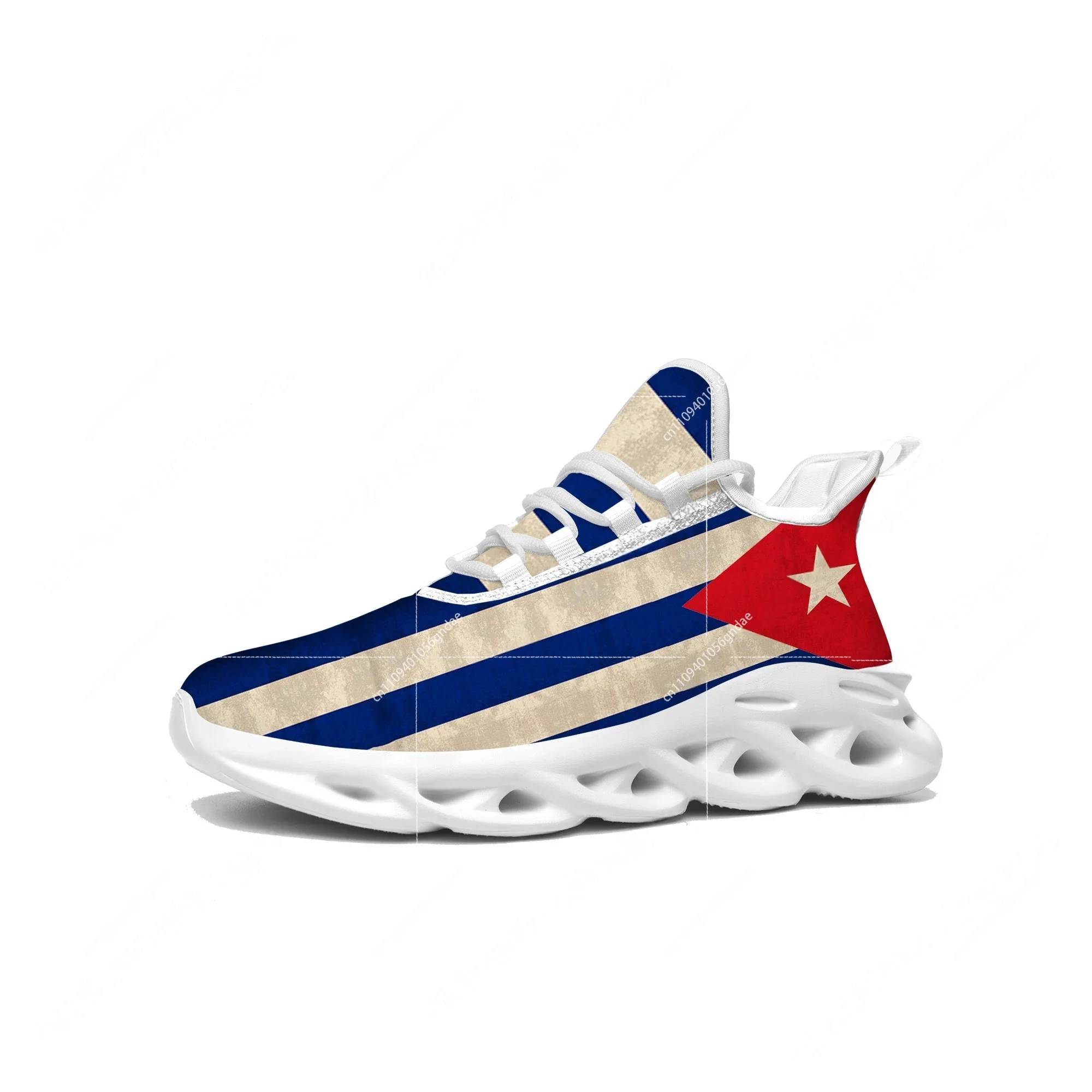 Cuban Flag Flats Sneakers Mens - огляд і ціна Men'S Fashion Running Shoes